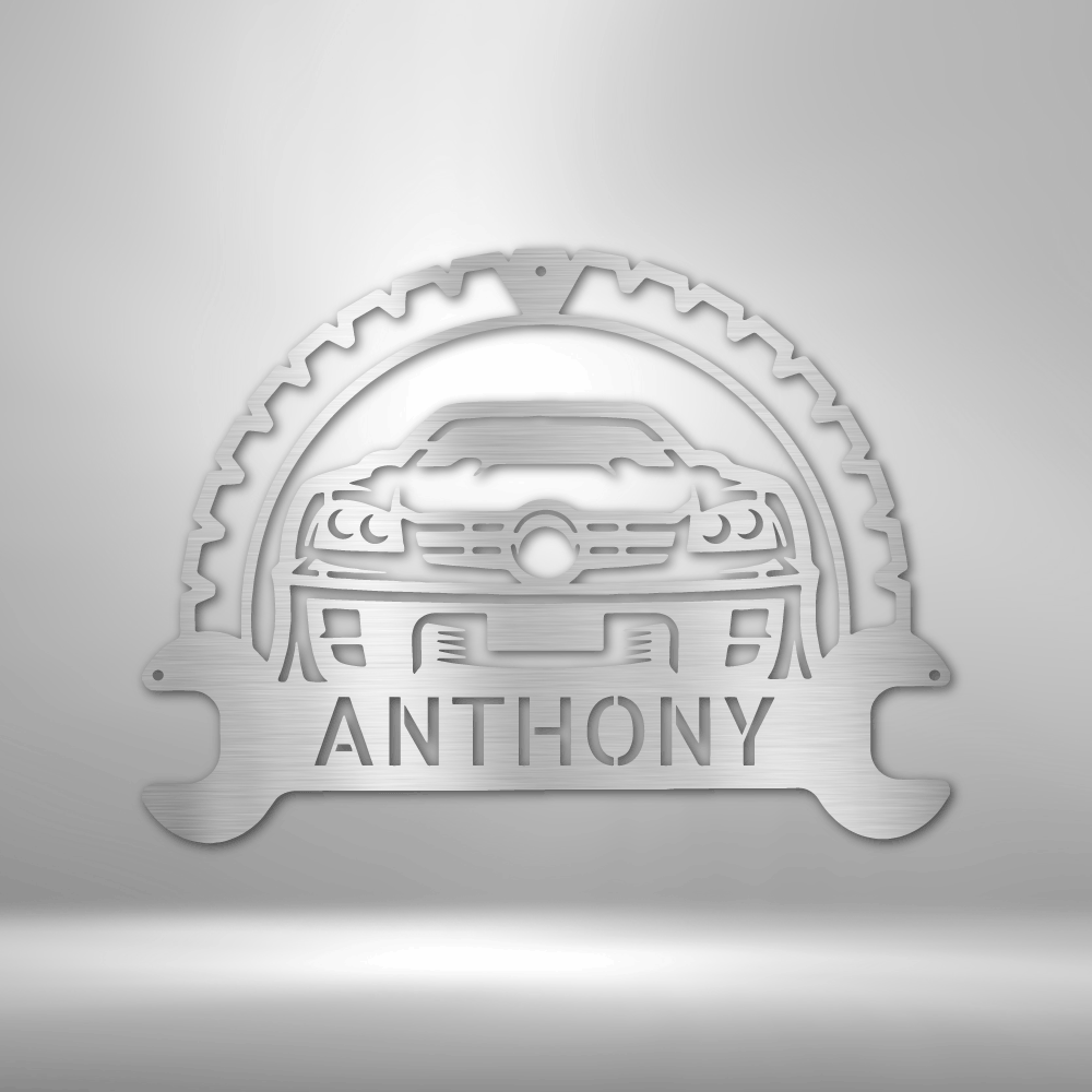 Classic Car Personalized - Steel Sign - Throttle Society