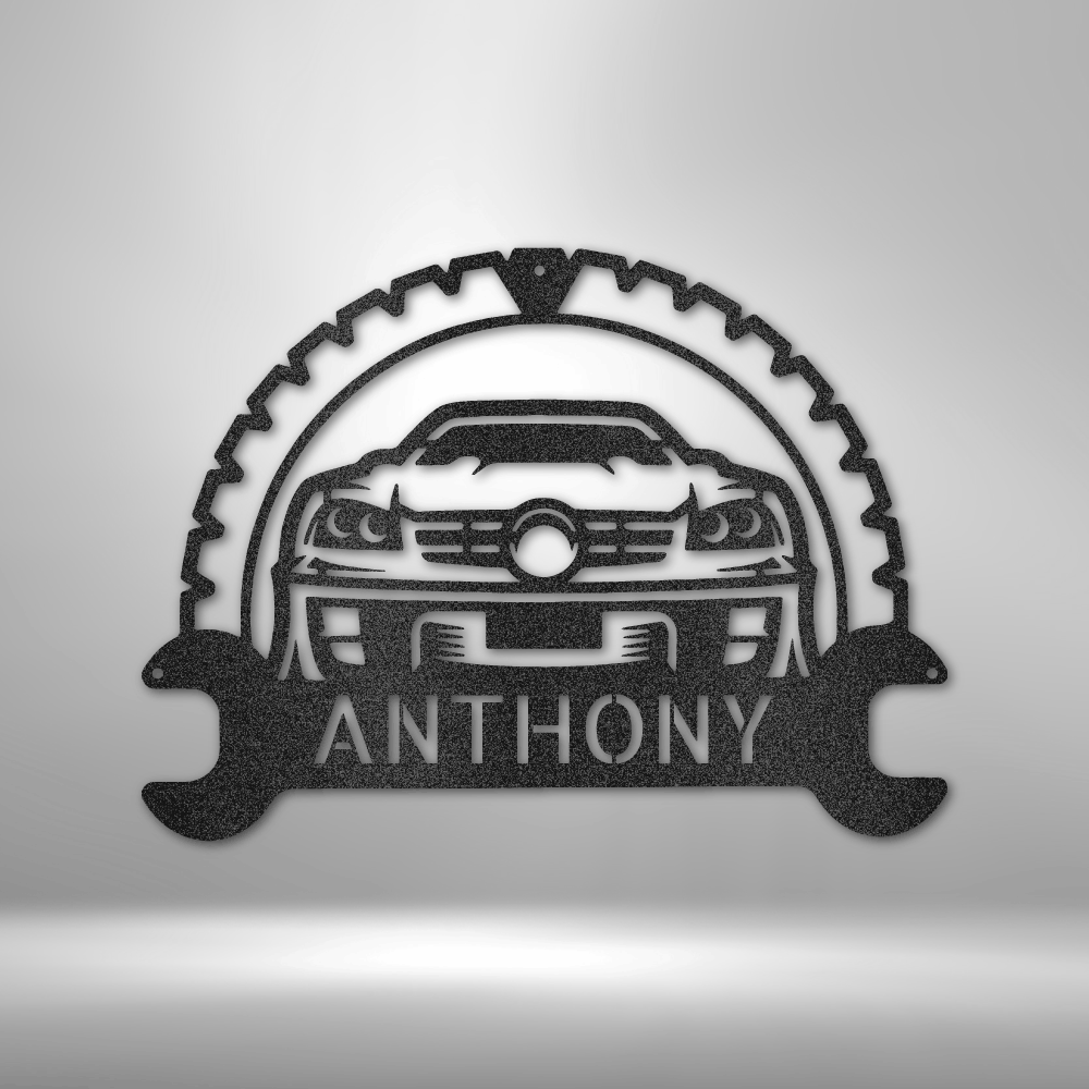 Classic Car Personalized - Steel Sign - Throttle Society