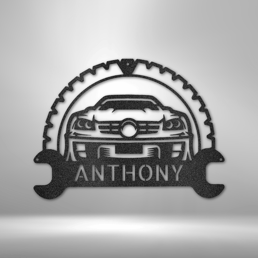 Classic Car Personalized - Steel Sign - Throttle Society