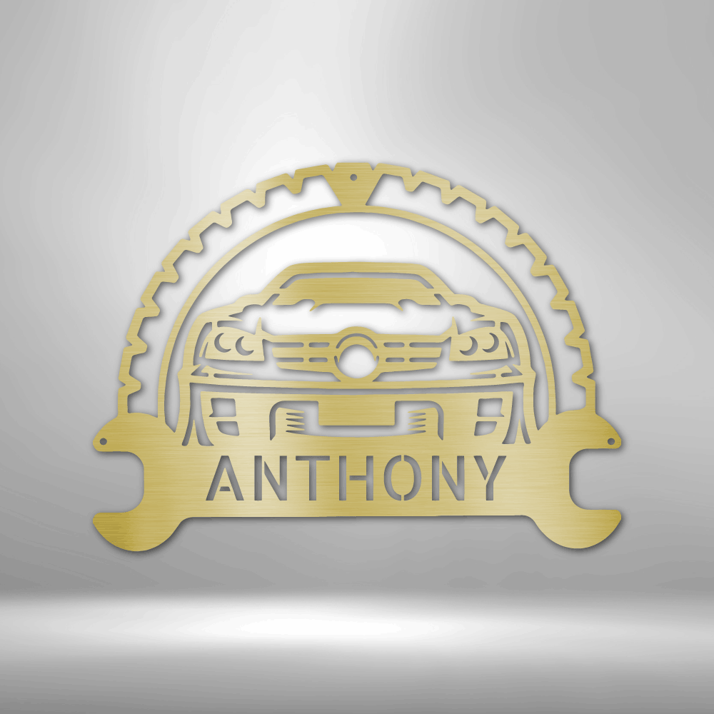 Classic Car Personalized - Steel Sign - Throttle Society