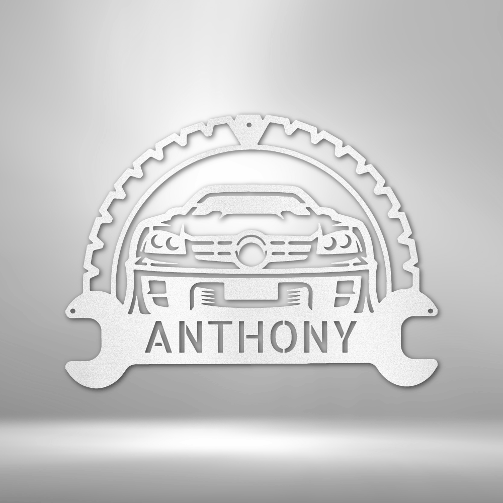 Classic Car Personalized - Steel Sign - Throttle Society