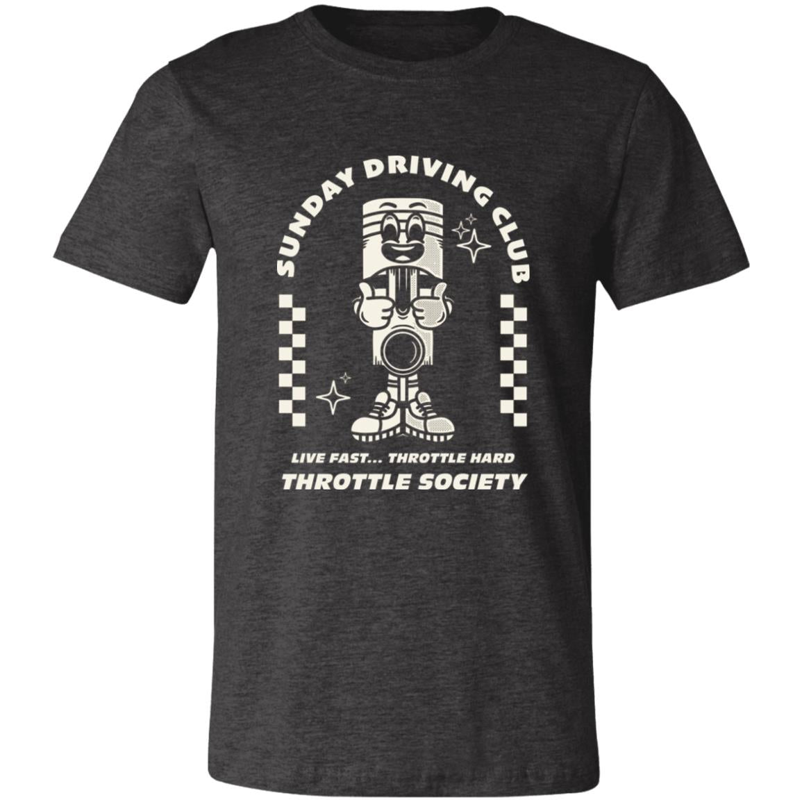 Lil' Piston Sunday Driving Club Short - Sleeve T-Shirt - Throttle Society