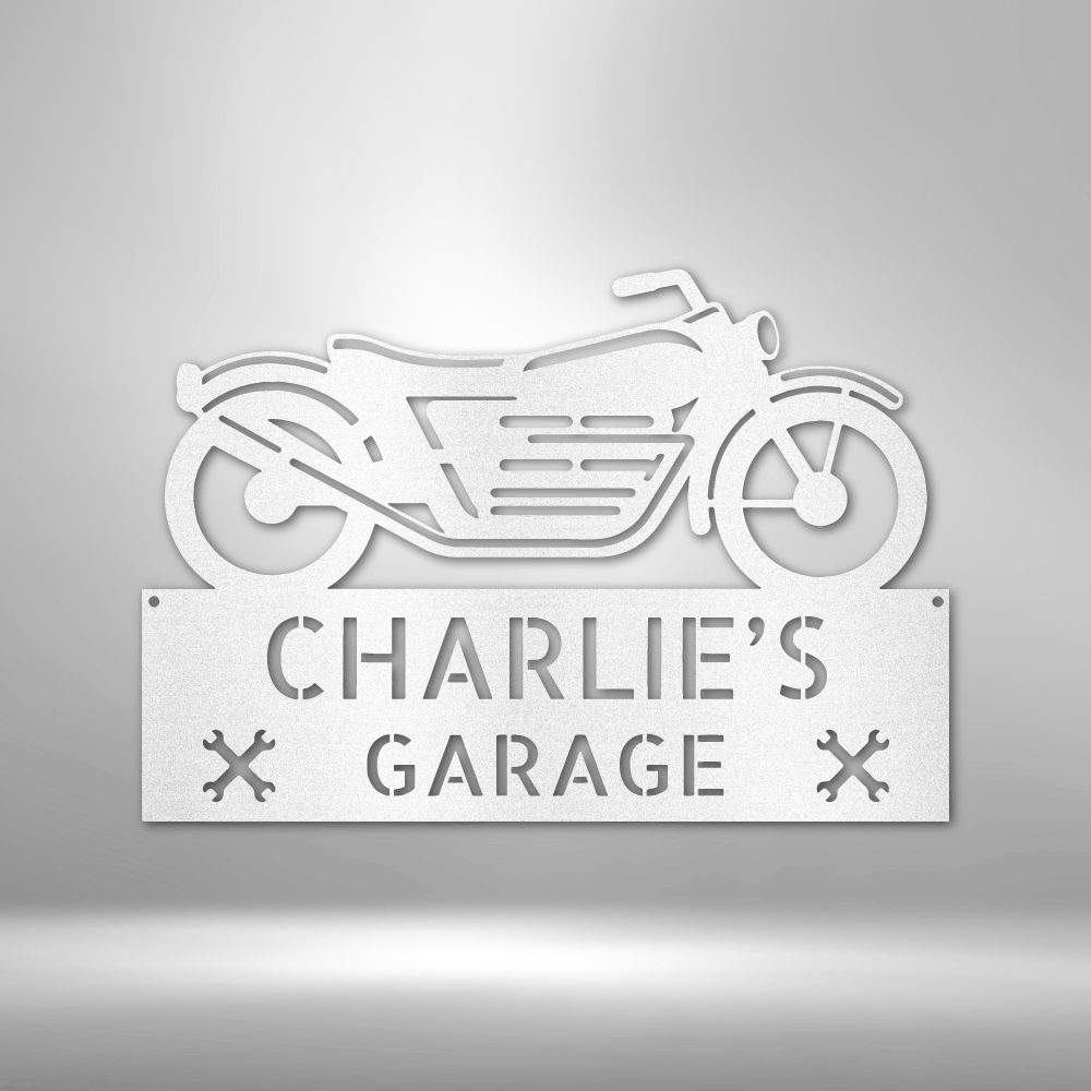 Motorcycle Adventure Personalized - Steel Sign - Throttle Society