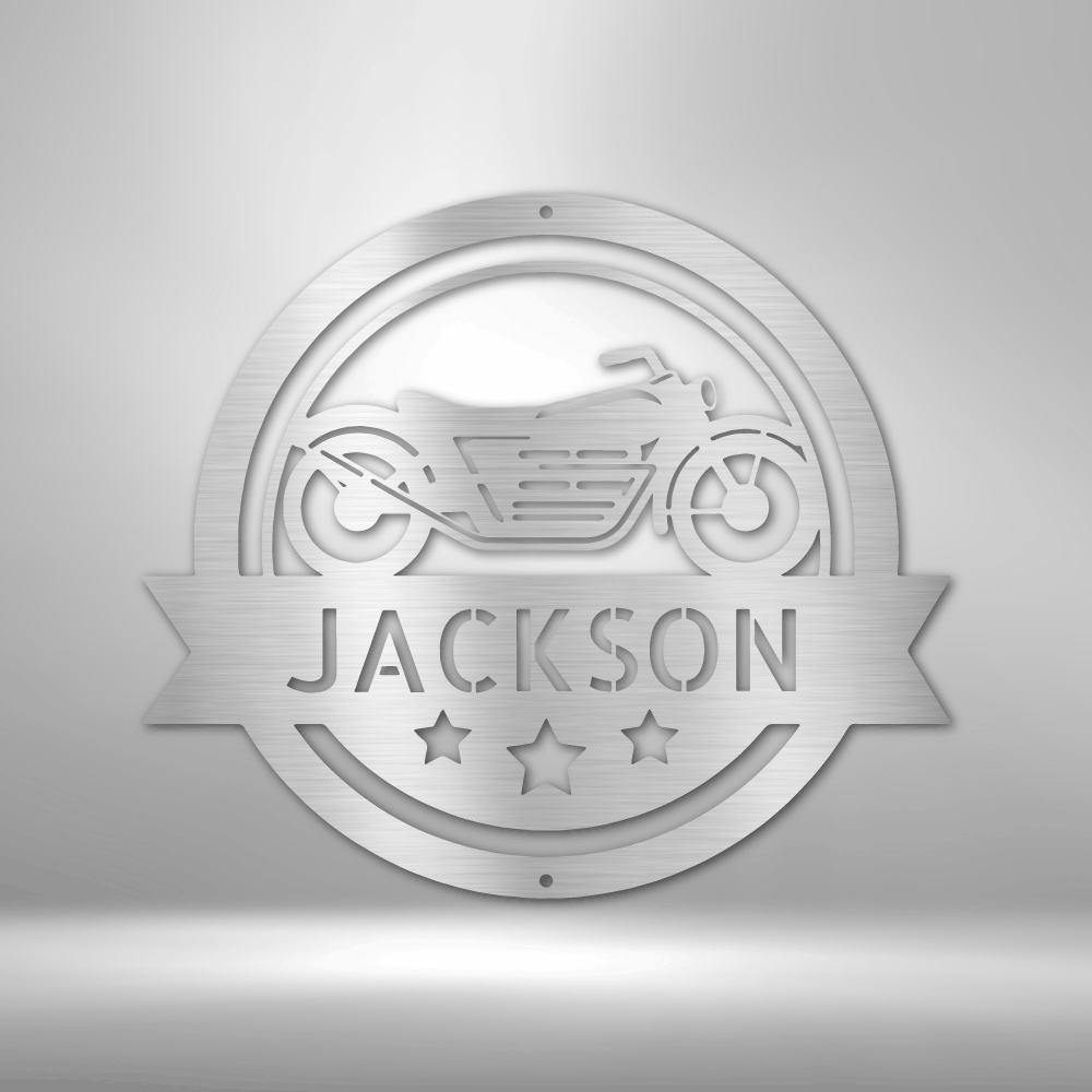 Motorcycle Specialist Personalized - Steel Sign - Throttle Society