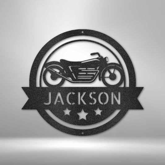 Motorcycle Specialist Personalized - Steel Sign - Throttle Society