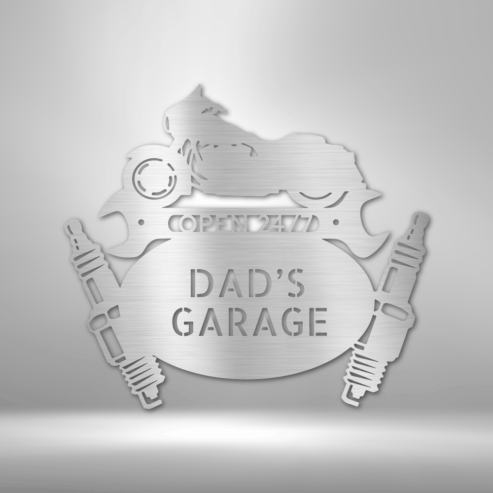Street Glide Mechanic Personalized - Steel Sign - Throttle Society